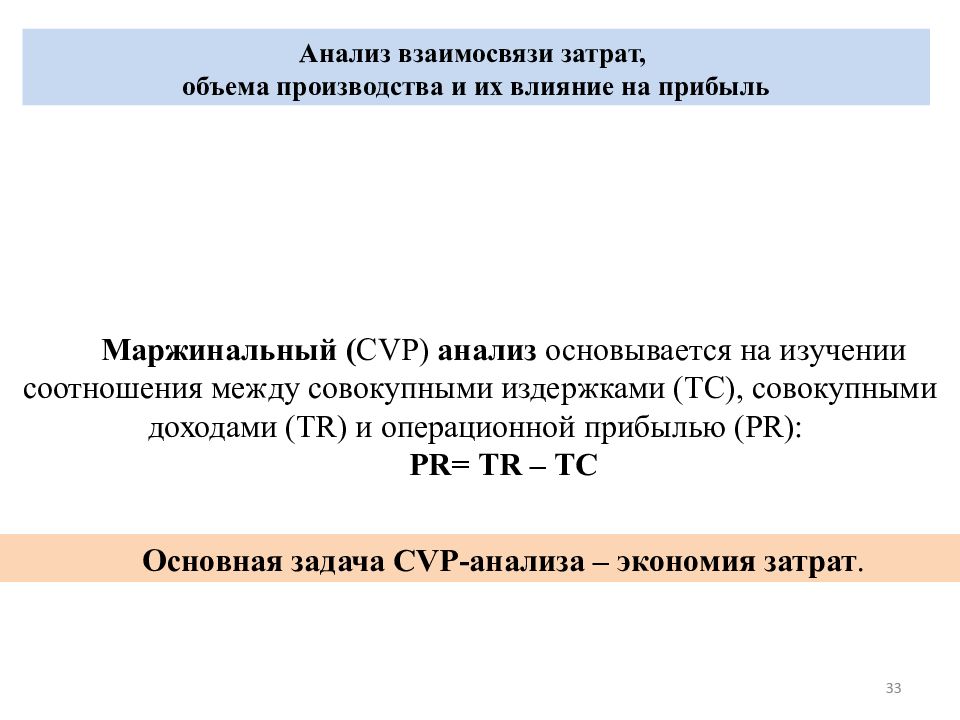 Объем затрат. Анализ соотношения затраты-объем-прибыль. Анализ взаимосвязи себестоимости, объёма и прибыли (CVP- анализ). Анализ затраты объем прибыль. Анализ соотношения прибыли, затрат и объема продаж (CVP-анализ).