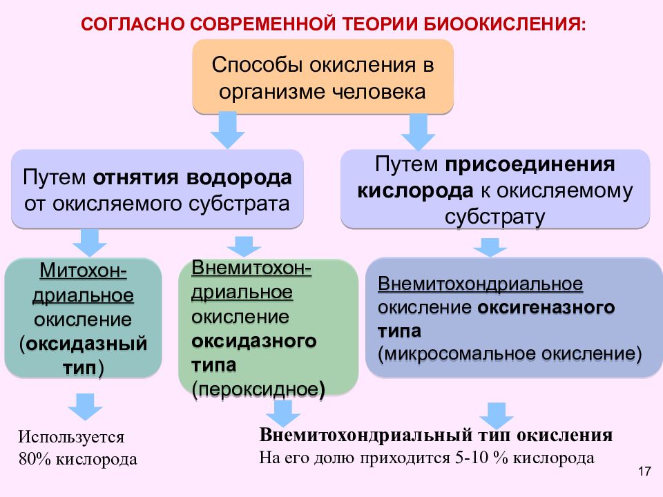 Согласно современным данным. Способы окисления веществ в организме. Внемитохондриальное окисление оксидазного типа. Окисление оксидазного типа. Оксидазный Тип окисления.