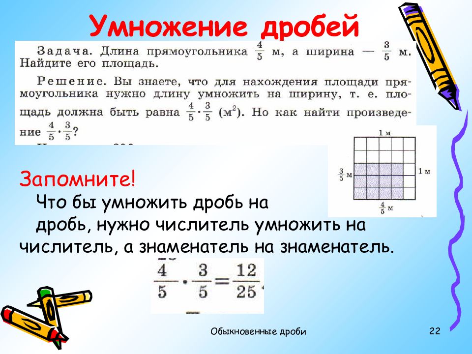 Понятие обыкновенной дроби 5 класс презентация мерзляк