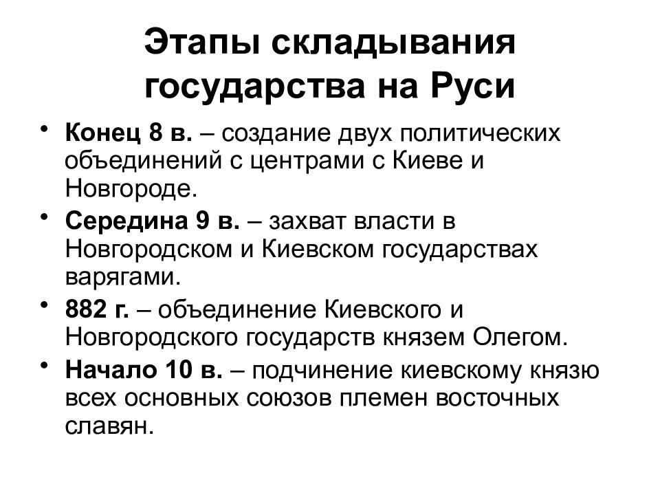 Проблемы образования государства восточных славян. Этапы складывания древнерусского государства кратко. Этапы формирования государства у славян. Этапы становления восточнославянской государственности. Этапы возникновения государства у восточных славян.