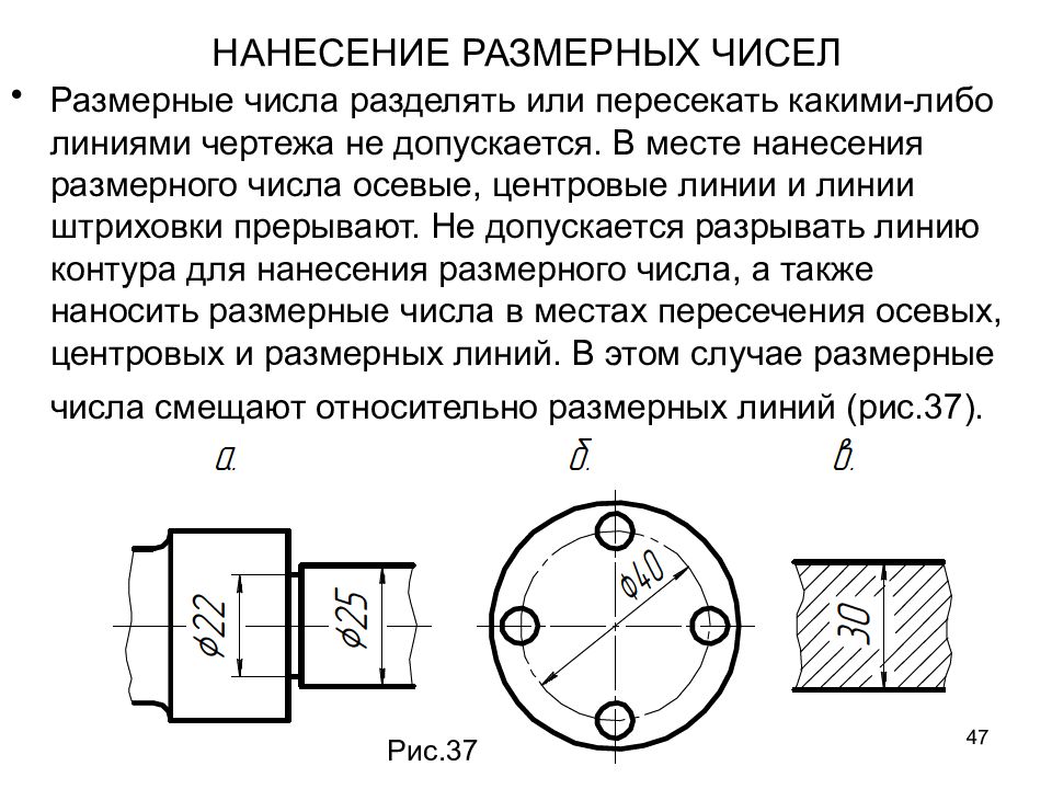 На чертеже детали нарушение масштаба допускается или нет