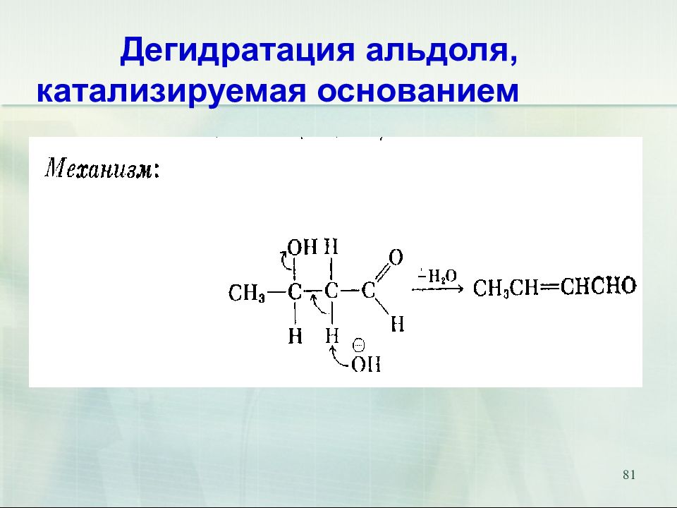 4 дегидратация. Дегидратация Терпина. Дегидратация ментола. Дегидратация терпингидрата. Дегидратация альдолей.