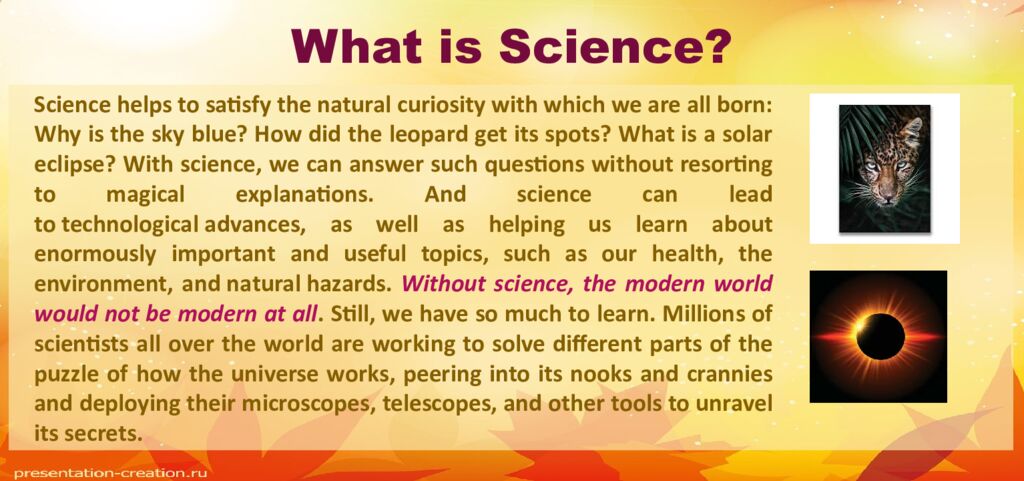 What is Science?