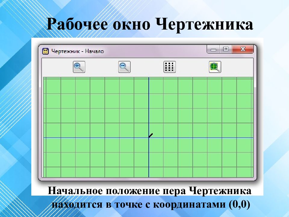 Программа чертежник