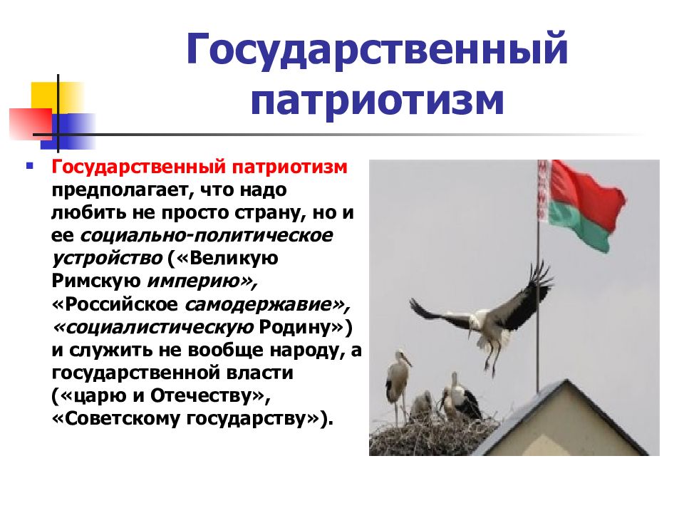 Государственный патриотизм. Патриотизм предполагает. Политические основы патриотизма предполагают:. Государственный патриотизм определение.