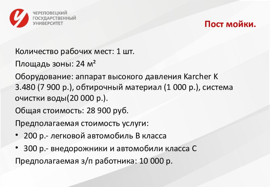 Бизнес план аренды автомобилей с расчетами