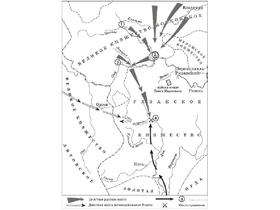 Карта россии 1480