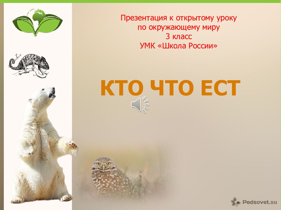 Презентация кто что ест 3 класс