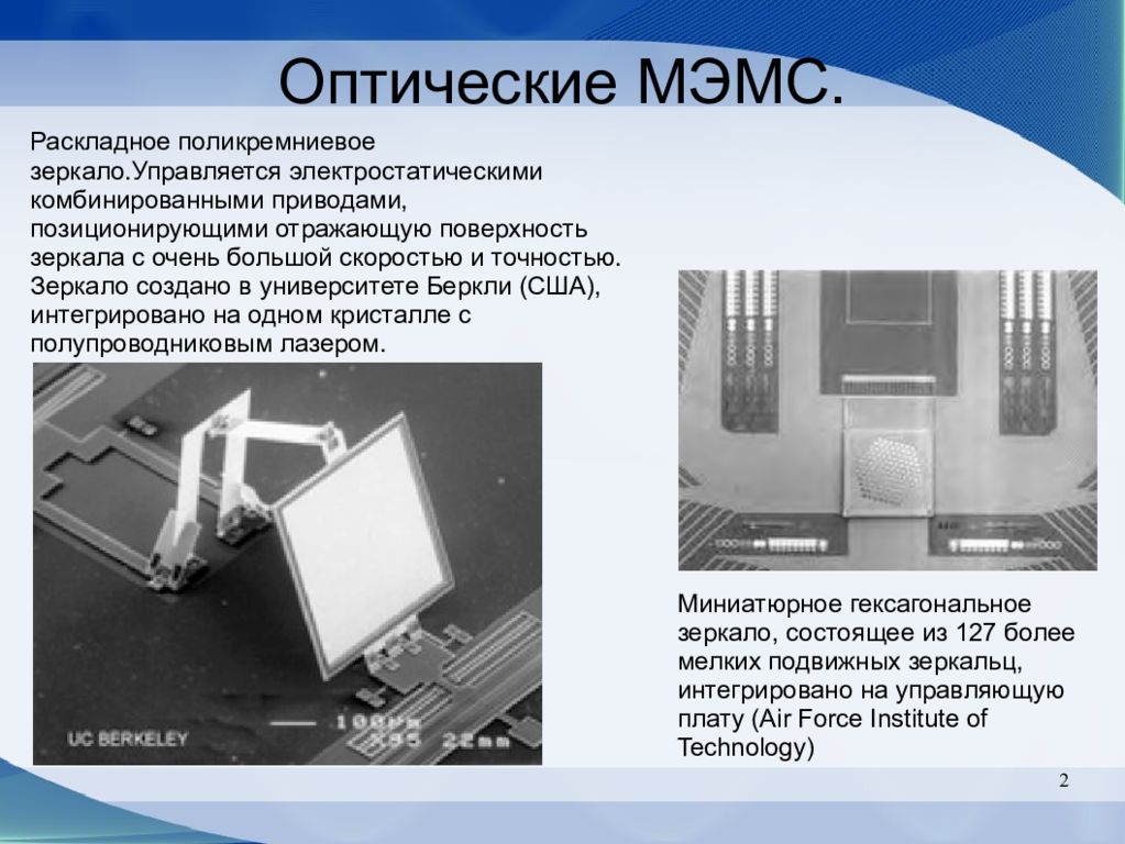 расшифруйте аббревиатуру мэмс