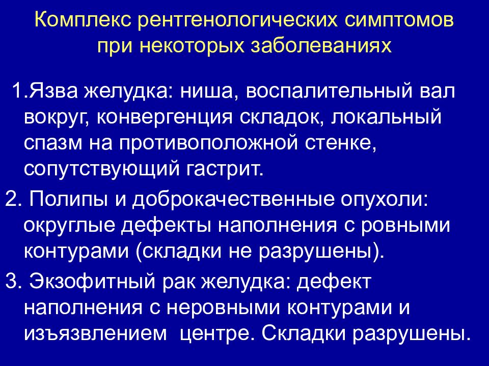 Рентгенологические методы исследования жкт презентация