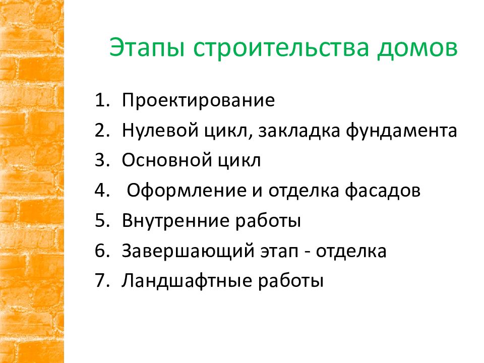 Стадии строительства. Этапы строительства. Этапы стройки. Этапы строительства дома.