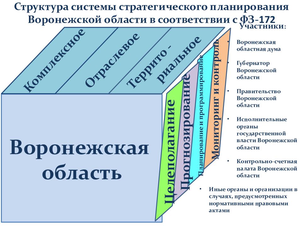 Система органов гос власти воронежской области схема