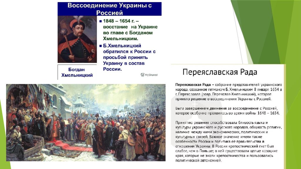 1654 год воссоединение украины с россией карта