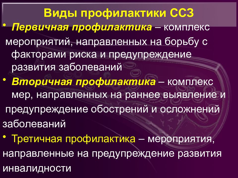 Профилактика сердечно сосудистых заболеваний презентация