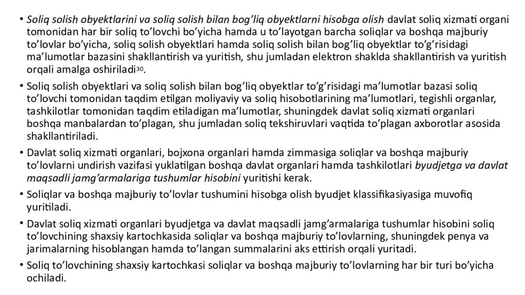 Soliq nazorati Soliq nazorati