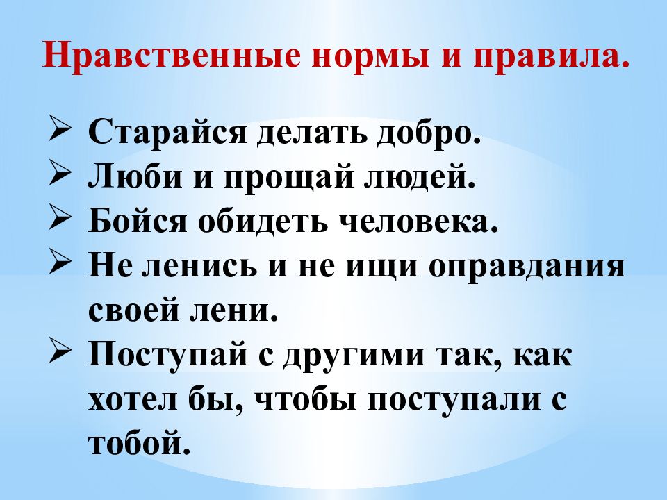 Что значит быть нравственным в наше время презентация 4 класс