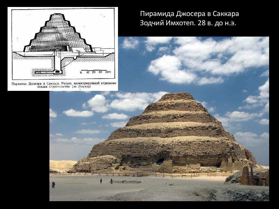 Пирамида джосера презентация