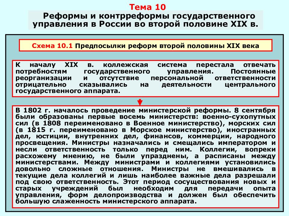 Автором проекта реформы государственного управления в россии в первое десятилетие xix в являлся