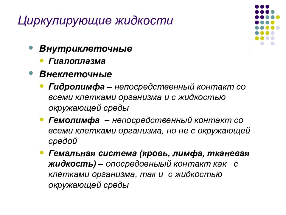 Жидкость циркулирует. Виды циркулирующей жидкости. Внутриклеточная жидкость. Внутриклеточная жидкость в организме. Гидролимфа.