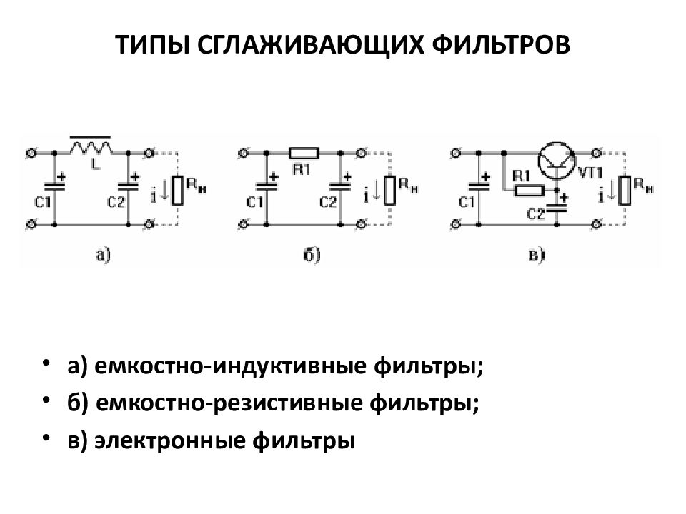 Активные фильтры презентация