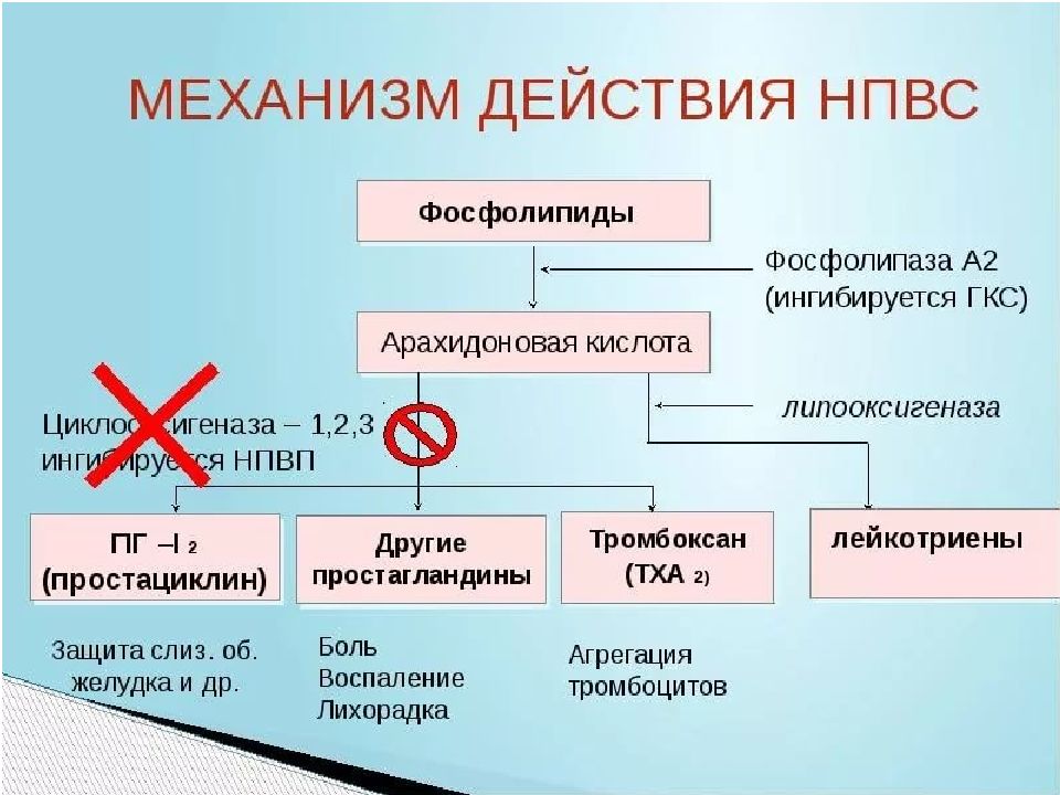 Нестероидные противовоспалительные средства презентация