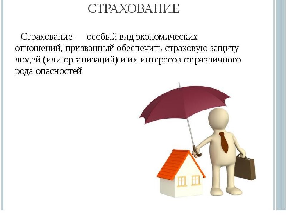 Всегда ли люди страховали одно и тоже финансовая грамотность проект