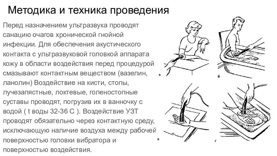 Ультразвуковая терапия презентация