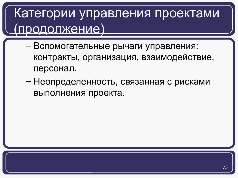 Управляющий категорией. Категории управления. Рычаги управления проектом. Вспомогательные рычаги управления проектом. Рычаги управления персоналом.