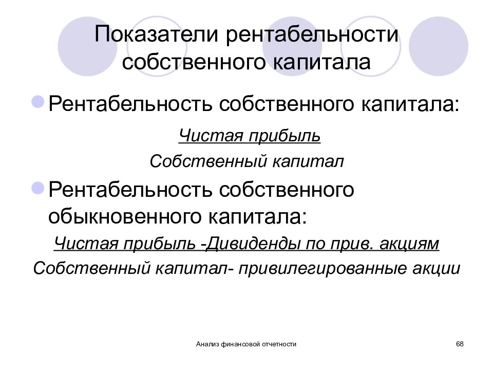 Обыкновенный собственный капитал