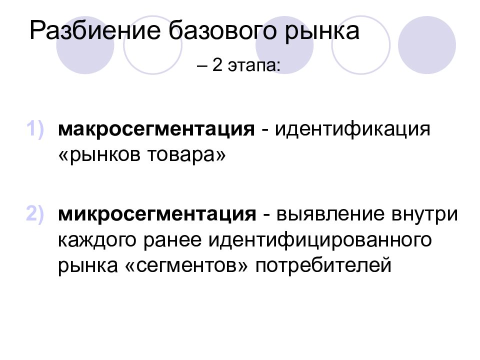 Юридические дефиниции примеры. Макро- и микросегментация в маркетинге территорий. Макросегментация рынка. Дифференциация товаров на рынке. Базовые рынки.