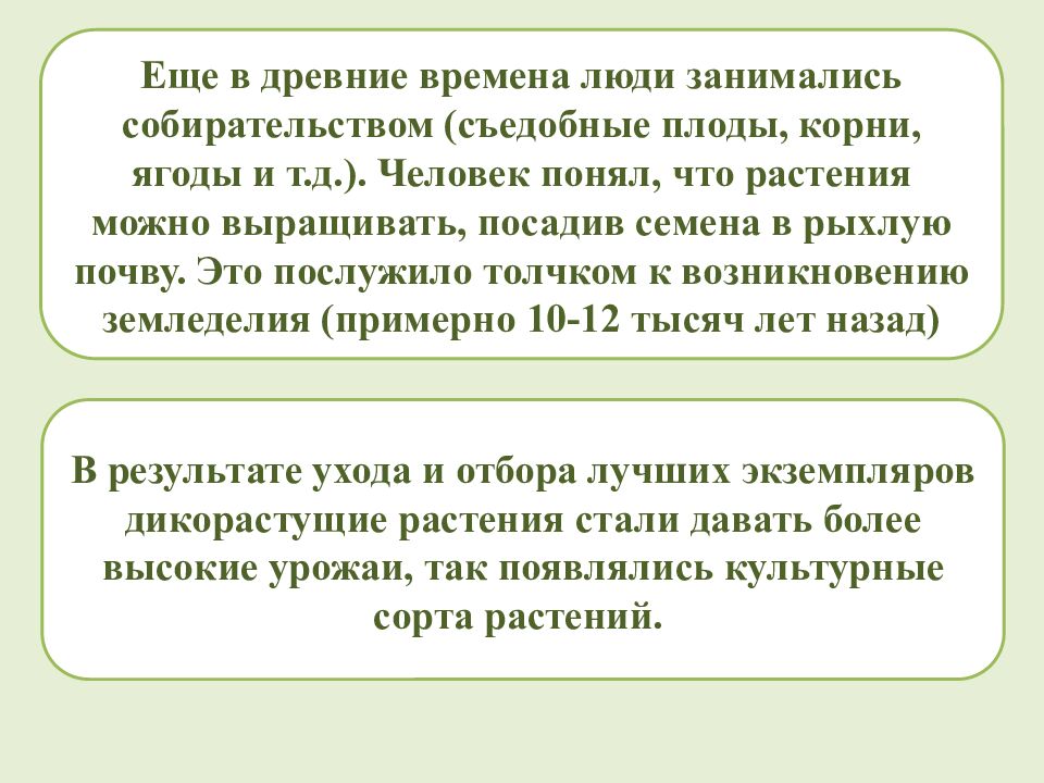 Многообразие и происхождение культурных растений