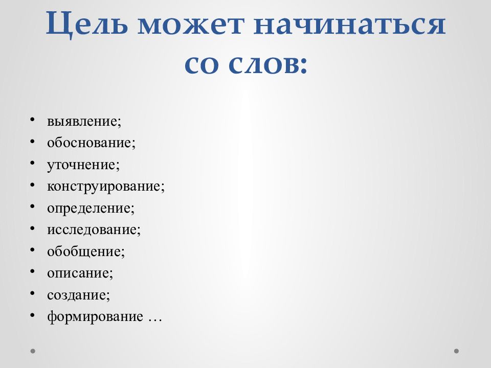 Обоснование цели и задачи проекта