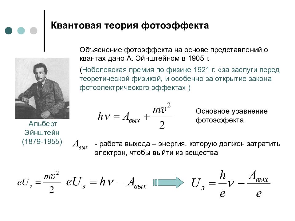 Элементы квантовой физики презентация