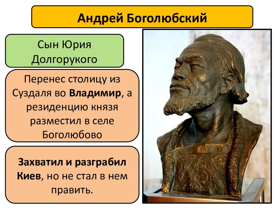 Перенес столицу княжества. Андрей Боголюбский перенес столицу. Андрей Боголюбский сын Юрия Долгорукого. Андрей Боголюбский перенес столицу во Владимир. Перенос столицы во Владимир Андрей Боголюбский.