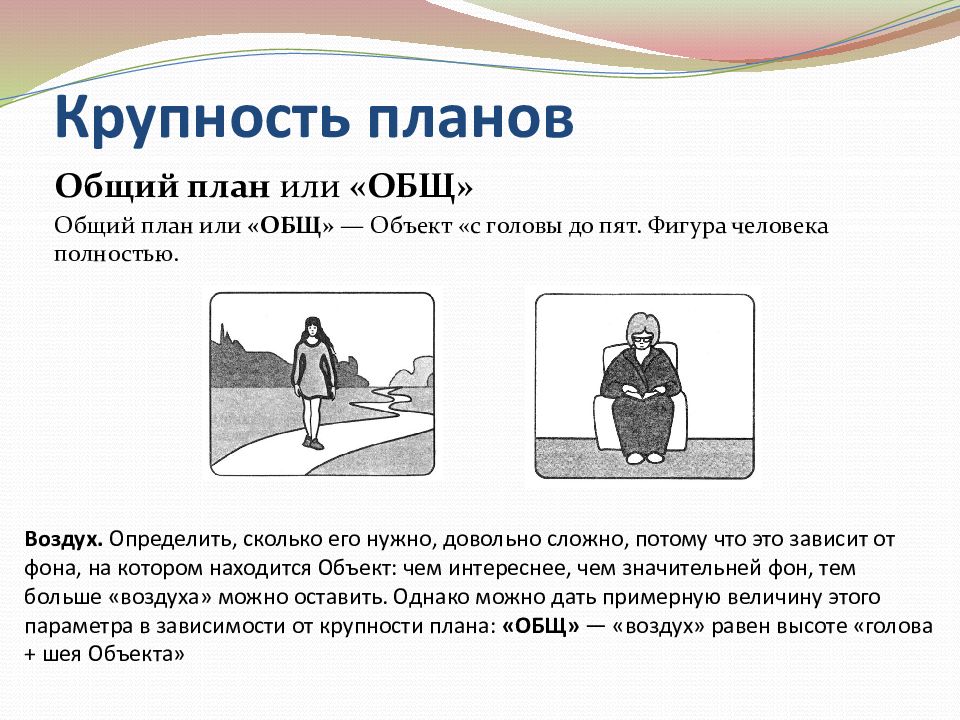 Планы в видео. Общий план. Крупности планов. Средний общий план. Общий план средний план.