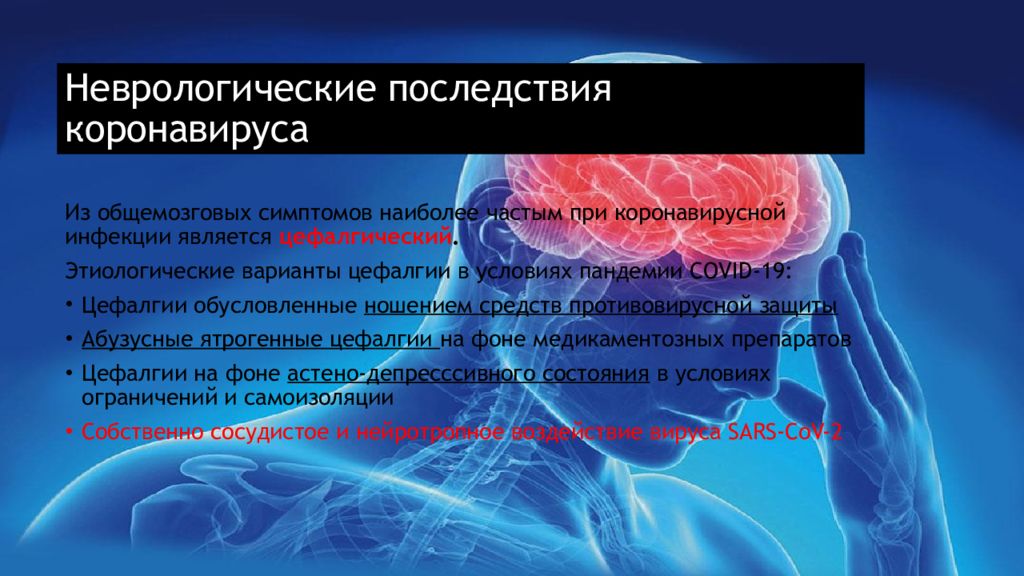 Презентации по неврологии для студентов