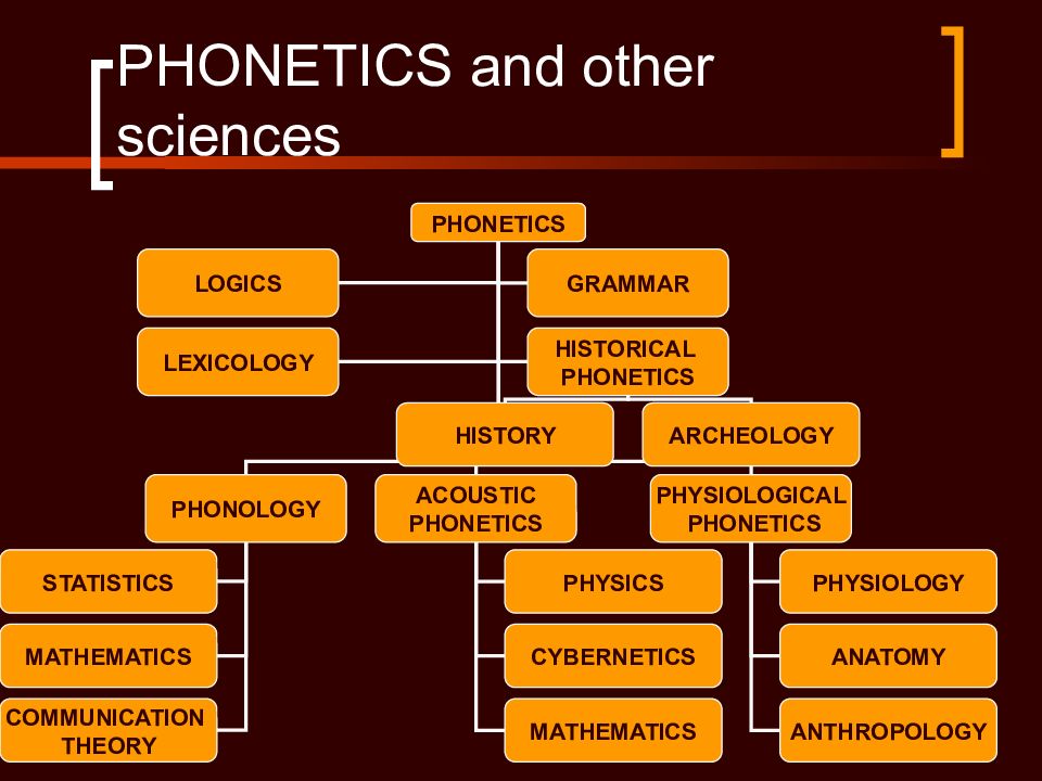 History grammar. Phonetics and other Sciences. Connection of Phonetics with other Sciences. Phonetics and stylistics connection. Theoretical Phonetic.