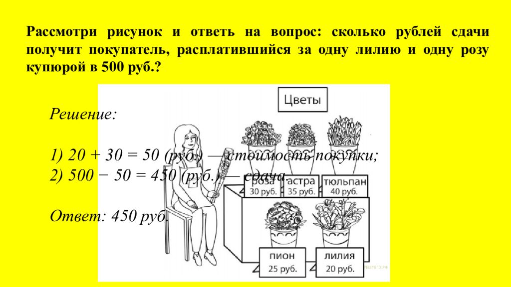 500 рублей сдачи сколько