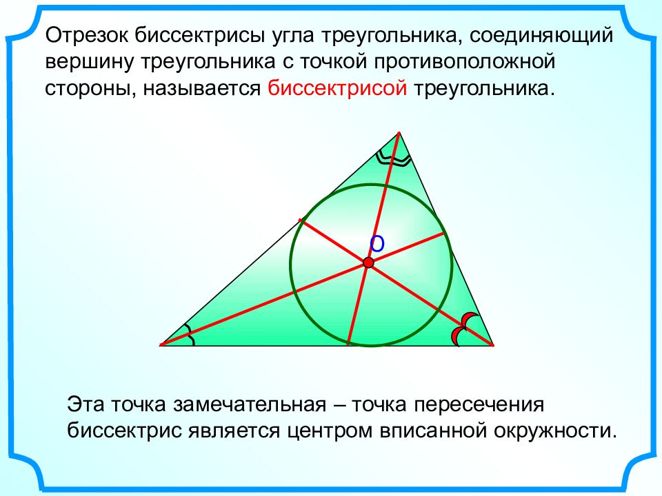 Свойство замечательных точек. Замечательные точки треугольника. Замечательные точки треугольника 8 класс. Замечательные точки треугольника 7 класс. Четыре замечательные точки треугольника биссектриса.