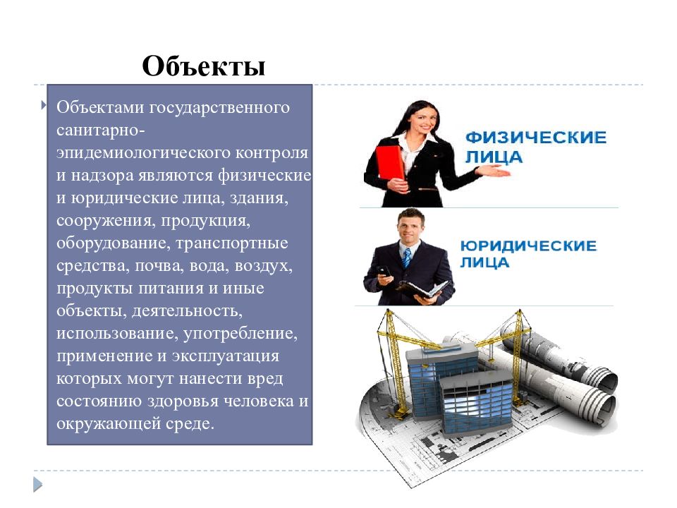 Объекты государственного контроля. Физические и юридические лица здания и сооружения. Объектом государственного контроля (надзора) являются:. Физические и юридические лица здания и сооружения финансирование. Физическое лицо здание.