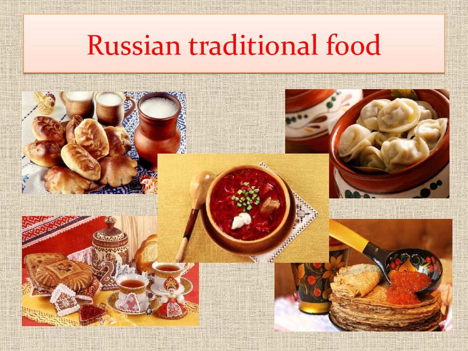 Food презентация на английском