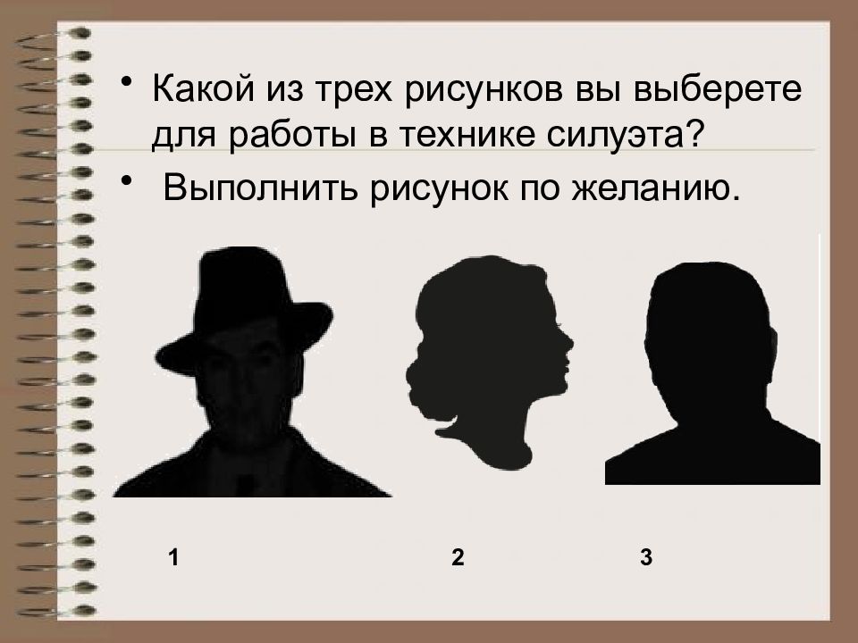 Все линии в графических портретных изображениях упрощенно можно свести к трем видам