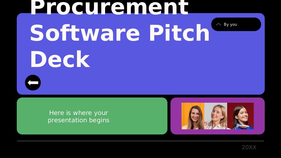 Procurement Software Pitch Deck