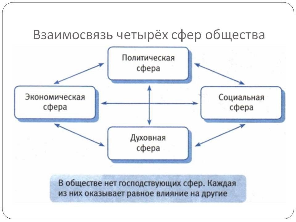 Сферы общества презентация