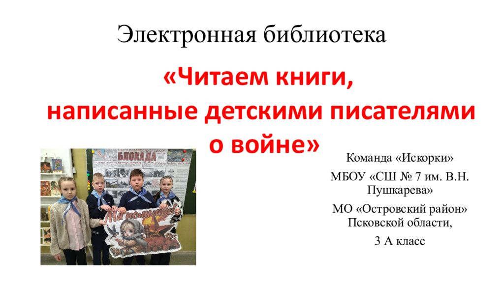 Электронная библиотека