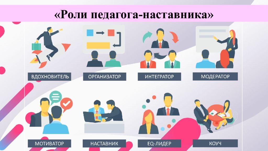 Роли педагога-наставника»