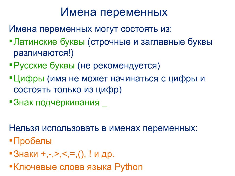 Имя python. Имена переменных в питоне. Питон название переменных. Оператор ввода и вывода в питоне. Вывод переменных Python.