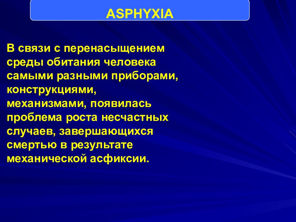 Судебная медицина асфиксия презентация