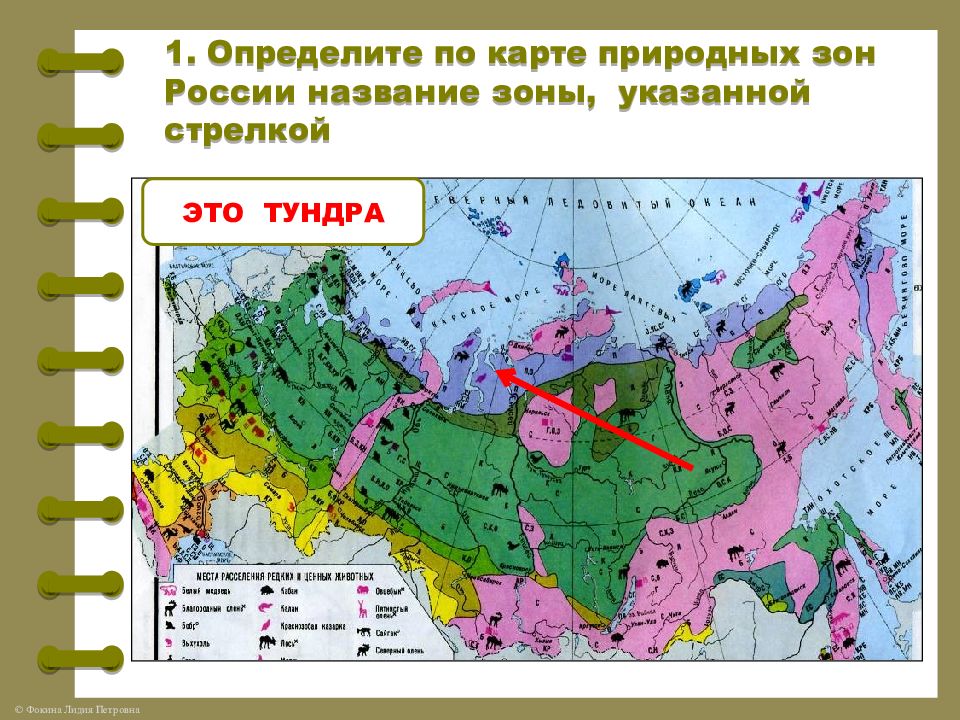 Природные зоны россии 4 класс карта с названиями в впр по окружающему