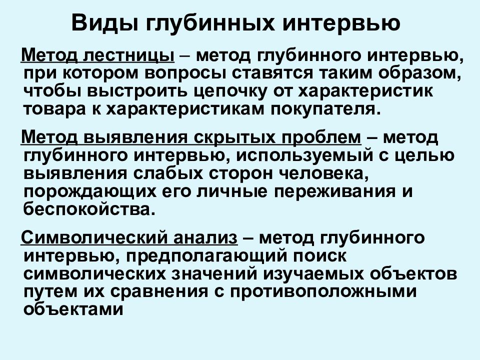 Виды интервью. Методы проведения глубинного интервью. Методика проведения глубинного интервью. Метод глубинного интервью. Виды глубинного интервью.